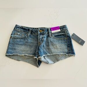 New with tags, Women’s Mossimo Jean cut off shorts, size 0, short